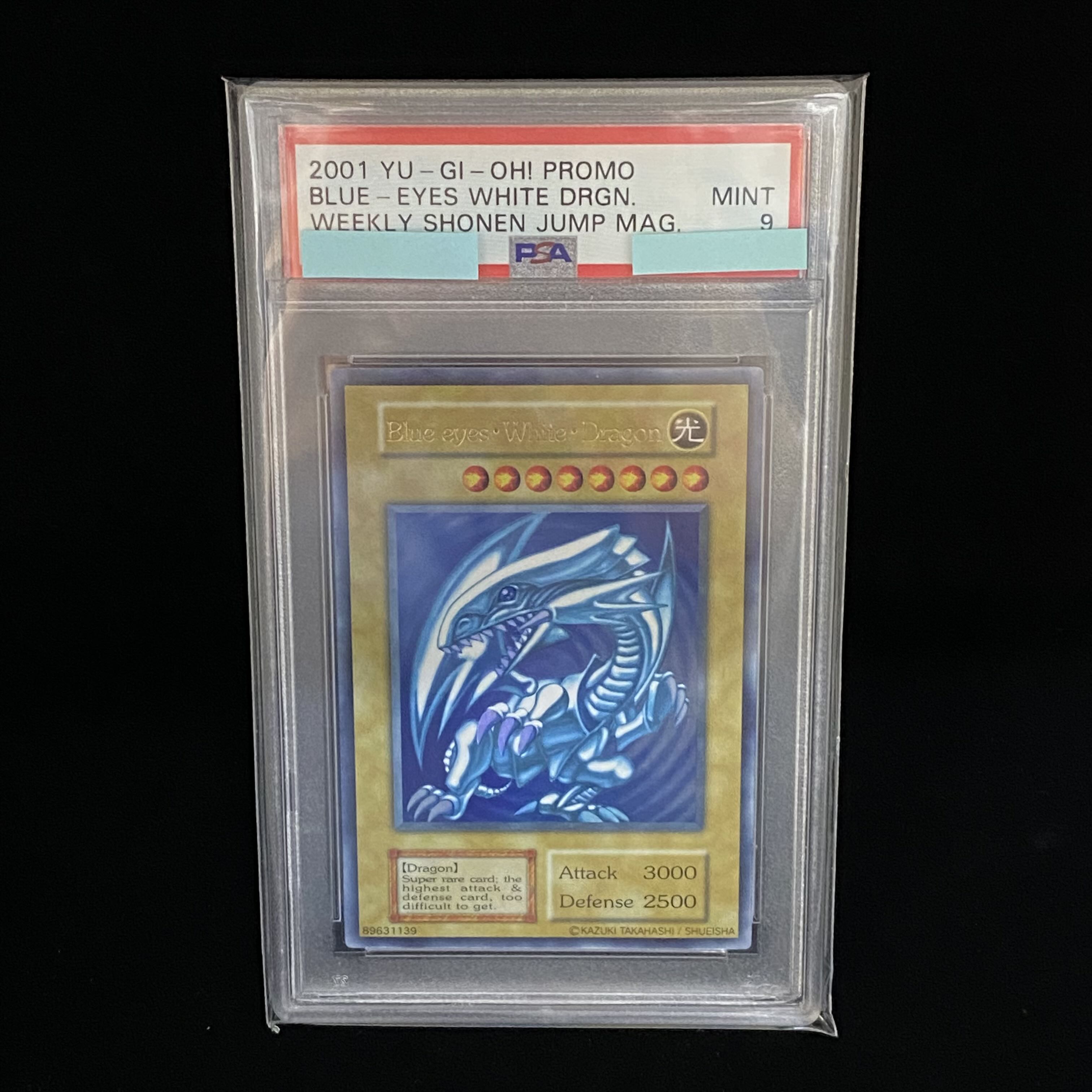 鑑定品 PSA9 】 美品 最安値 青眼の白龍 プリズマ 英語 Yahoo