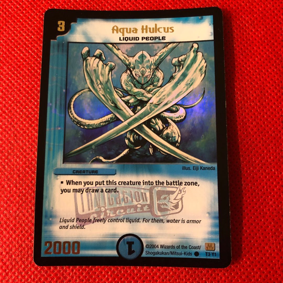 アクアハルカス 海外大会プロモ 英語版 トーナメントホイル 1枚の通販