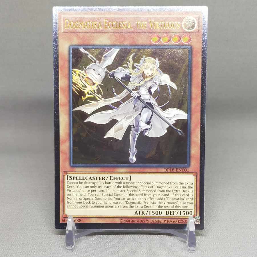 遊戯王 教導の聖女エクレシア 英語版 レリーフ アルティメット OTS 1枚