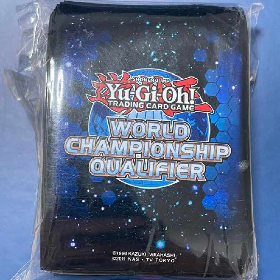 遊戯王 WCQ 2012 公式 スリーブ 80枚 青 30枚の通販 カワ（2126915390