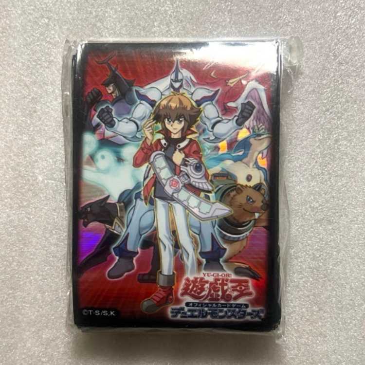 最安値 遊戯王GX 遊城十代スリーブ 新品未開封 遊戯王 遊城十代 2