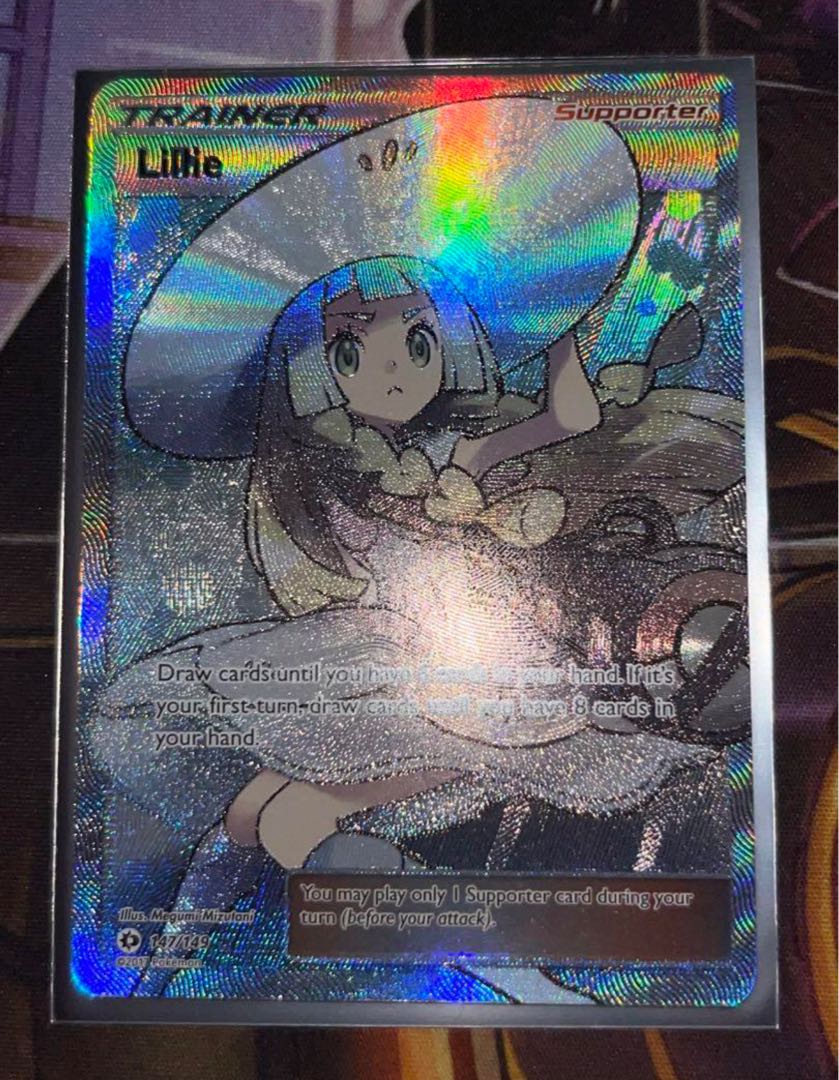 ポケカ 帽子リーリエ 英語版 海外版 リーリエ ポケモンカード 1枚