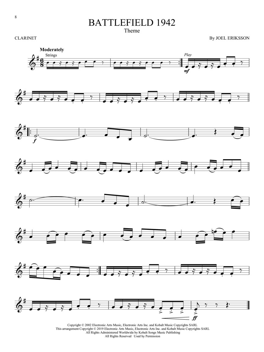 ゲーム音楽曲集（クラリネット）【Video Game Music】 - Various