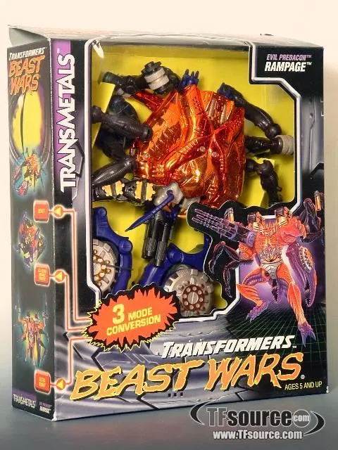 Rampage | Transformers Beast Wars Figure | Transmetals | TFSource