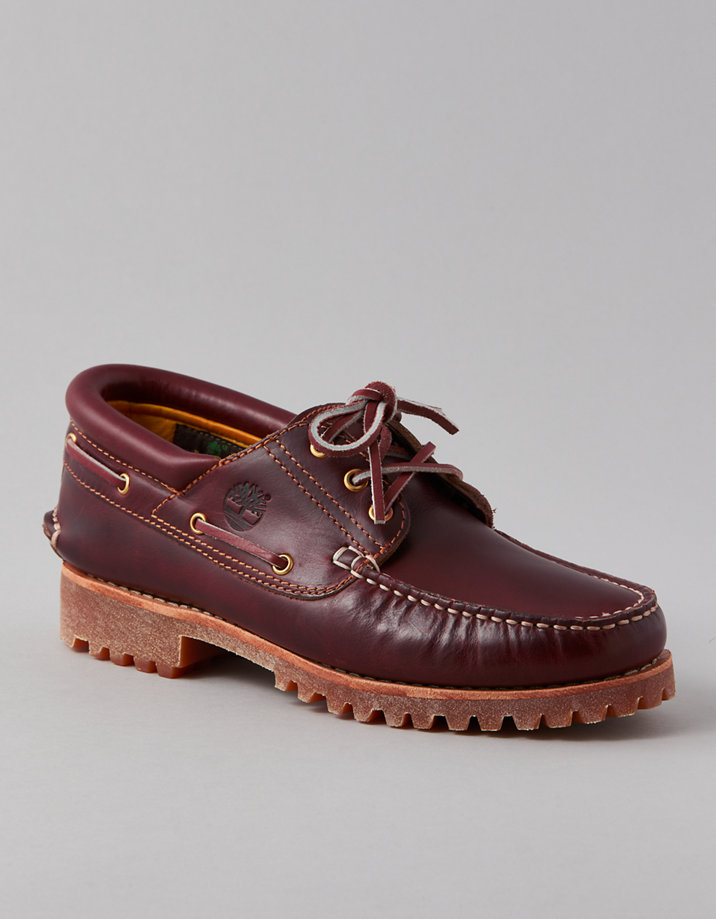 靴 timberland 3eye classic 26cm Timberland 3-Eye Lug Handsewn Boat