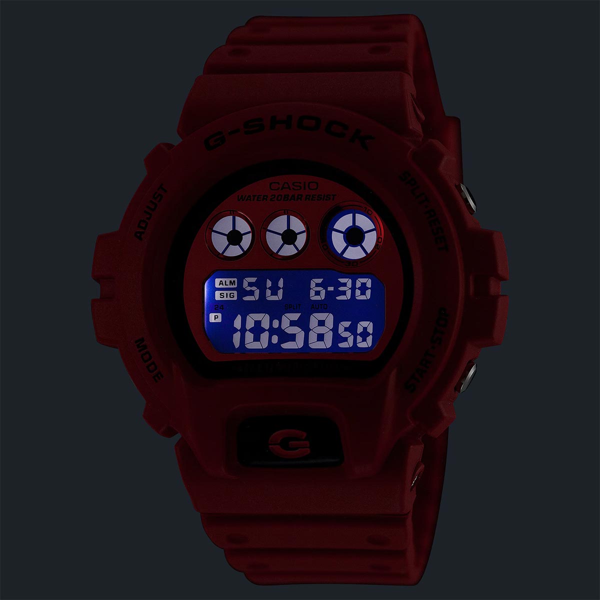 G-Shock Vivid Red DW-6900RRB-4