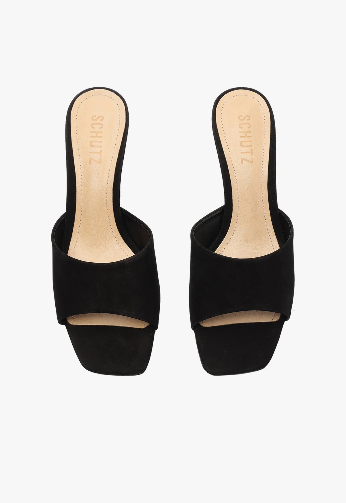 Dethalia Stiletto Sandal | Black | Suede – SCHUTZ