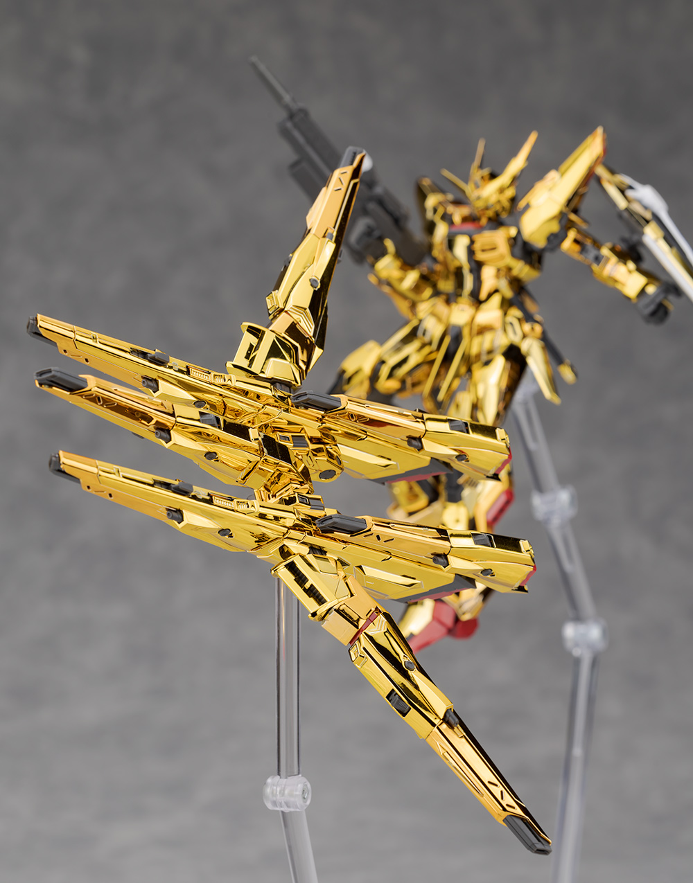 RG アカツキガンダム用シラヌイパック＆HGゼウスシルエット用接続