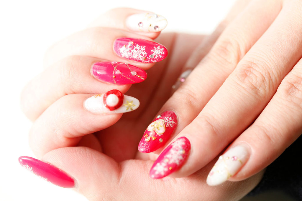 2022 年9月 | ネイリスト検定1級の課題「ミックスメディアアート