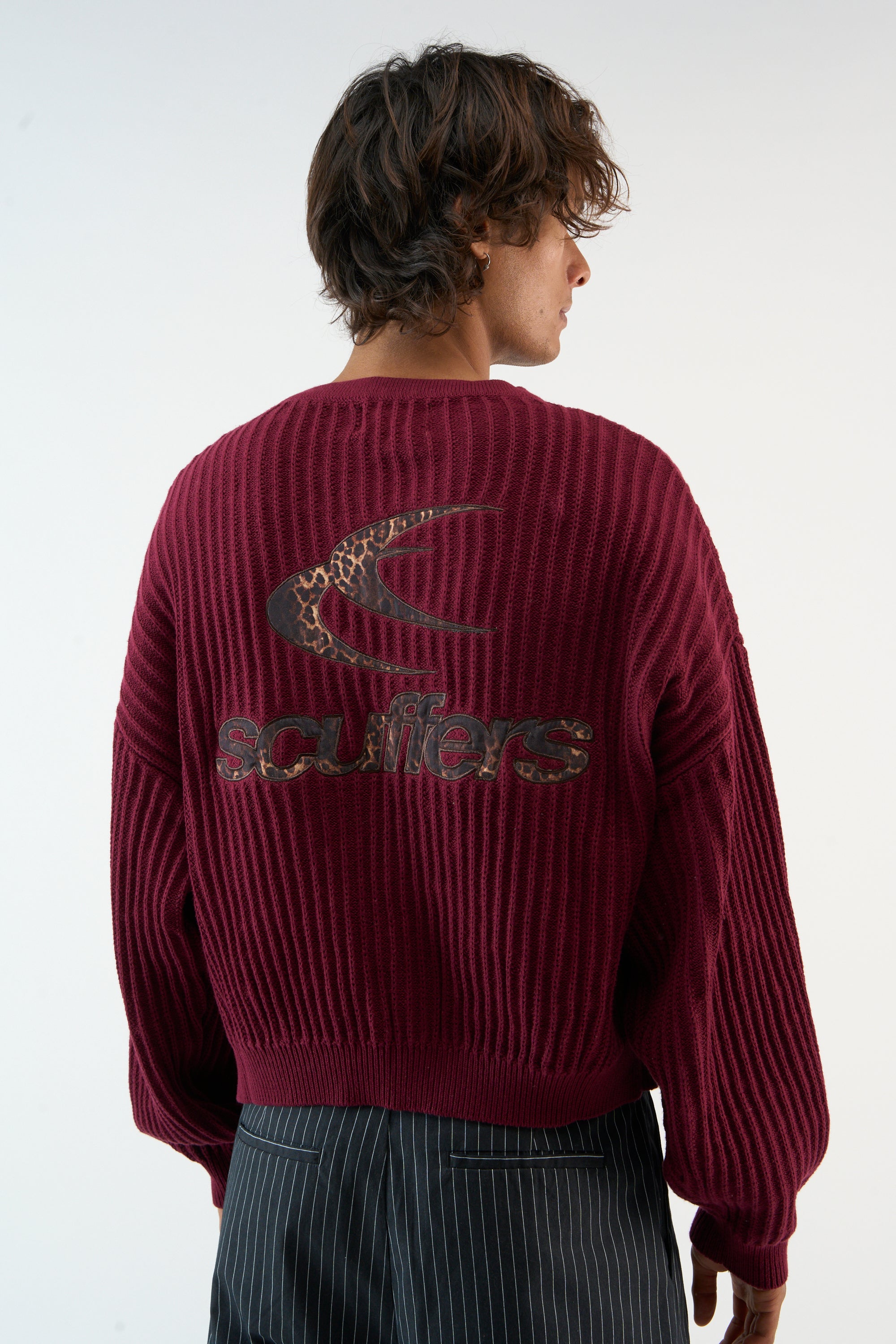 New Rookie Burgundy Knit – Scuffers
