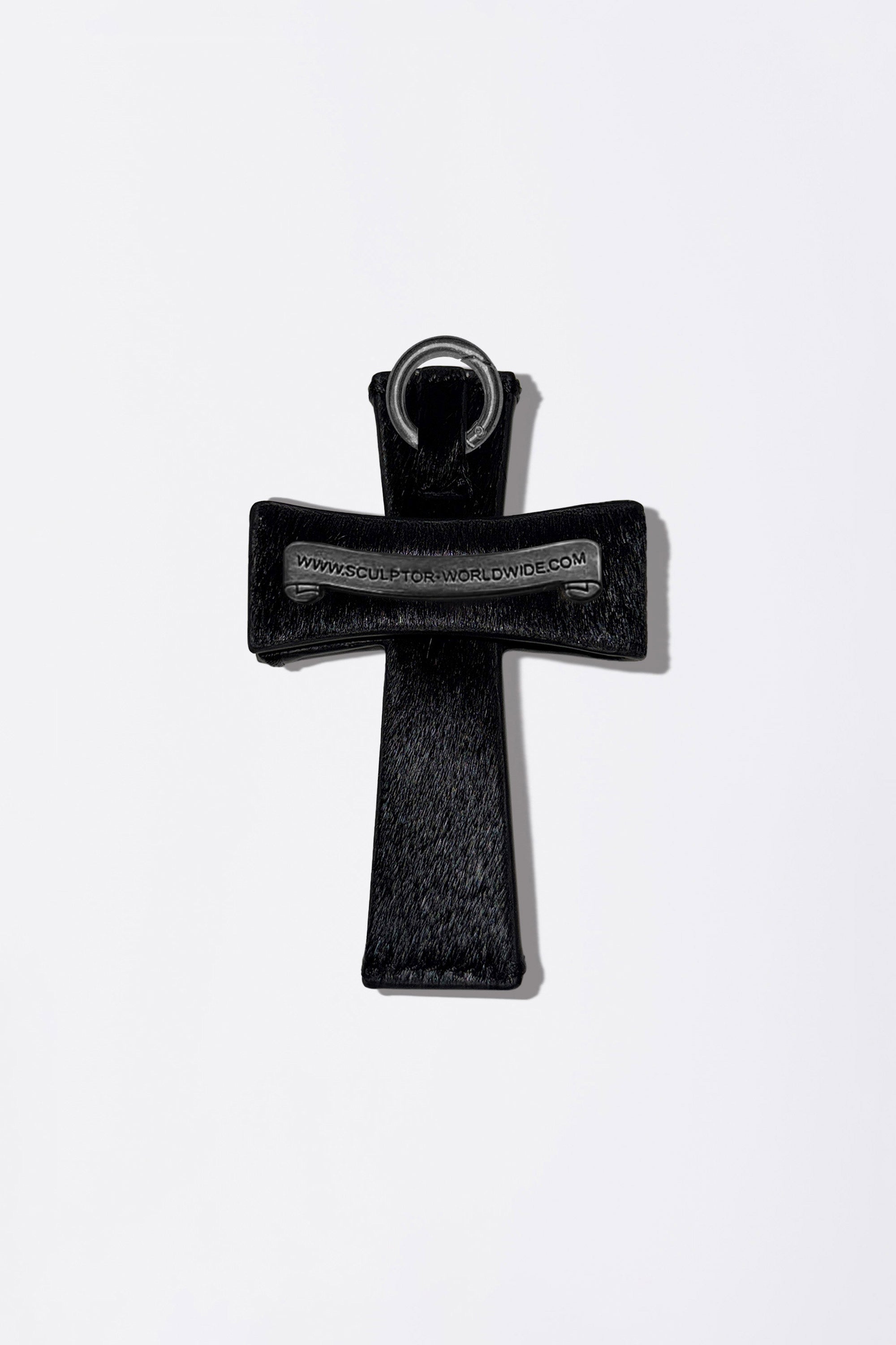 Cross Hair On Strap Wallet Black – SCULPTOR JAPAN