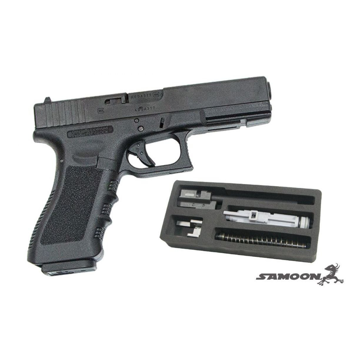 UMARE X GHK GLOCK 17 GEN 3 GBB Pistol plus G173-KIT-01