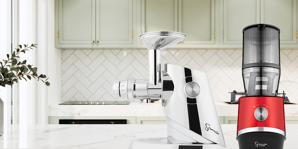 Sana Premium Juicers, Grain Mills and Bread Makers