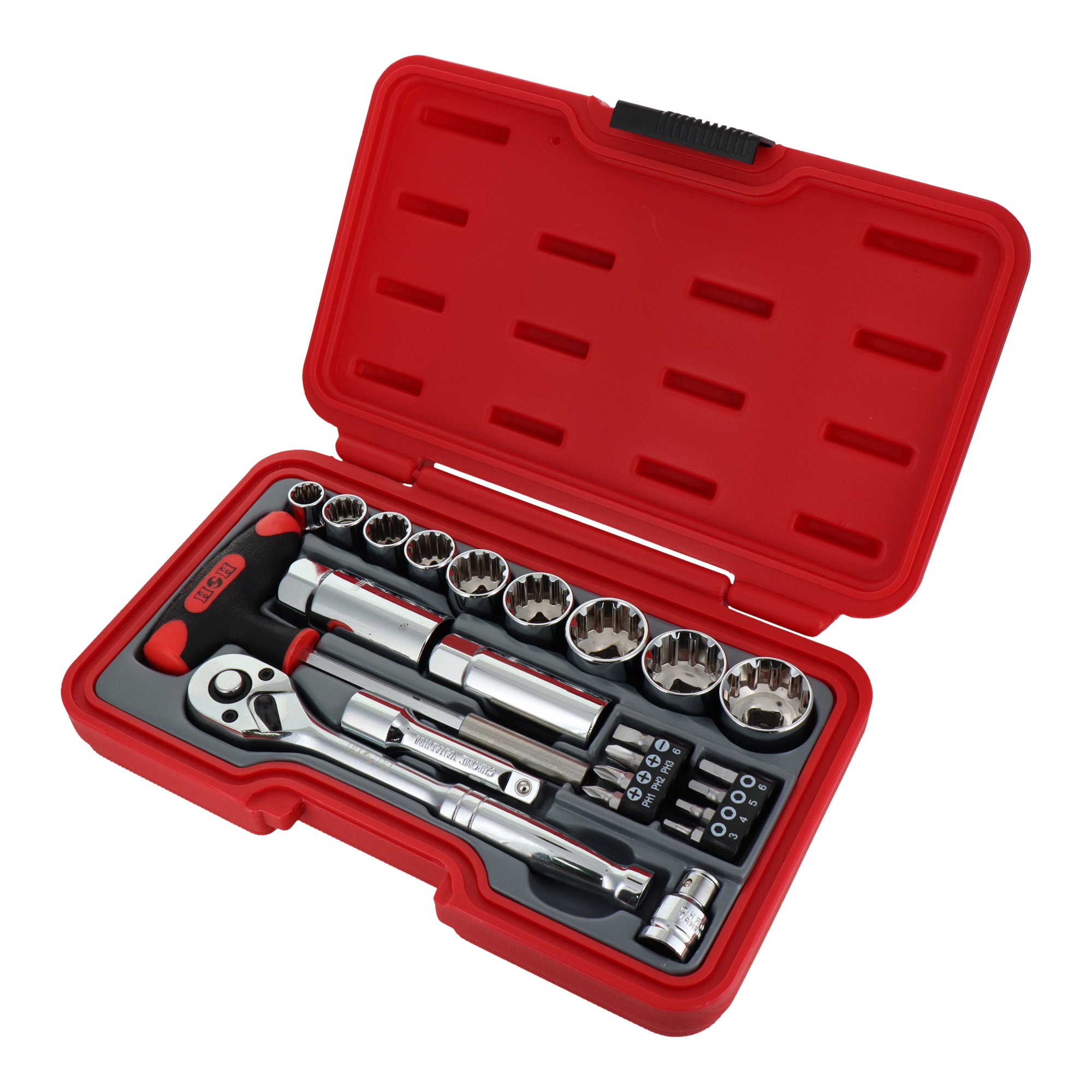 H-2032 ソケットレンチ ソケット＆ビットセット 32pcs.ソケットレンチ