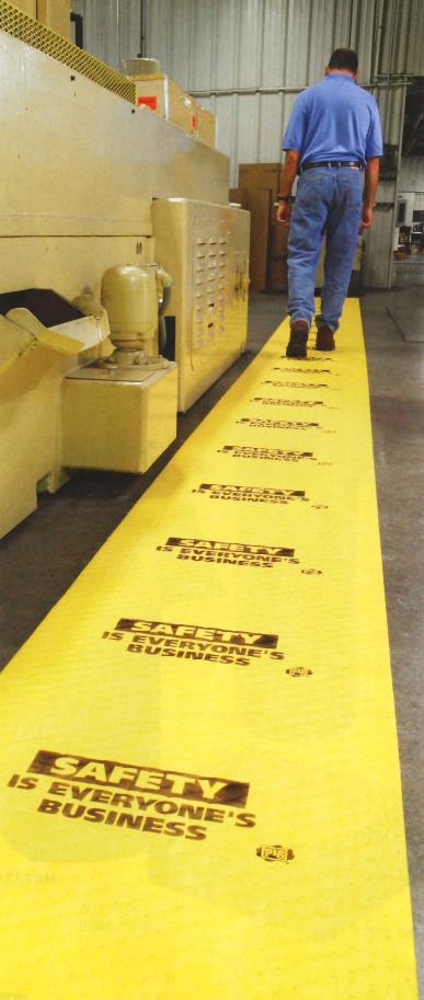 MAT607-81 清掃用品 油・水吸収材 ピグ® チャットマット（黄色ロール