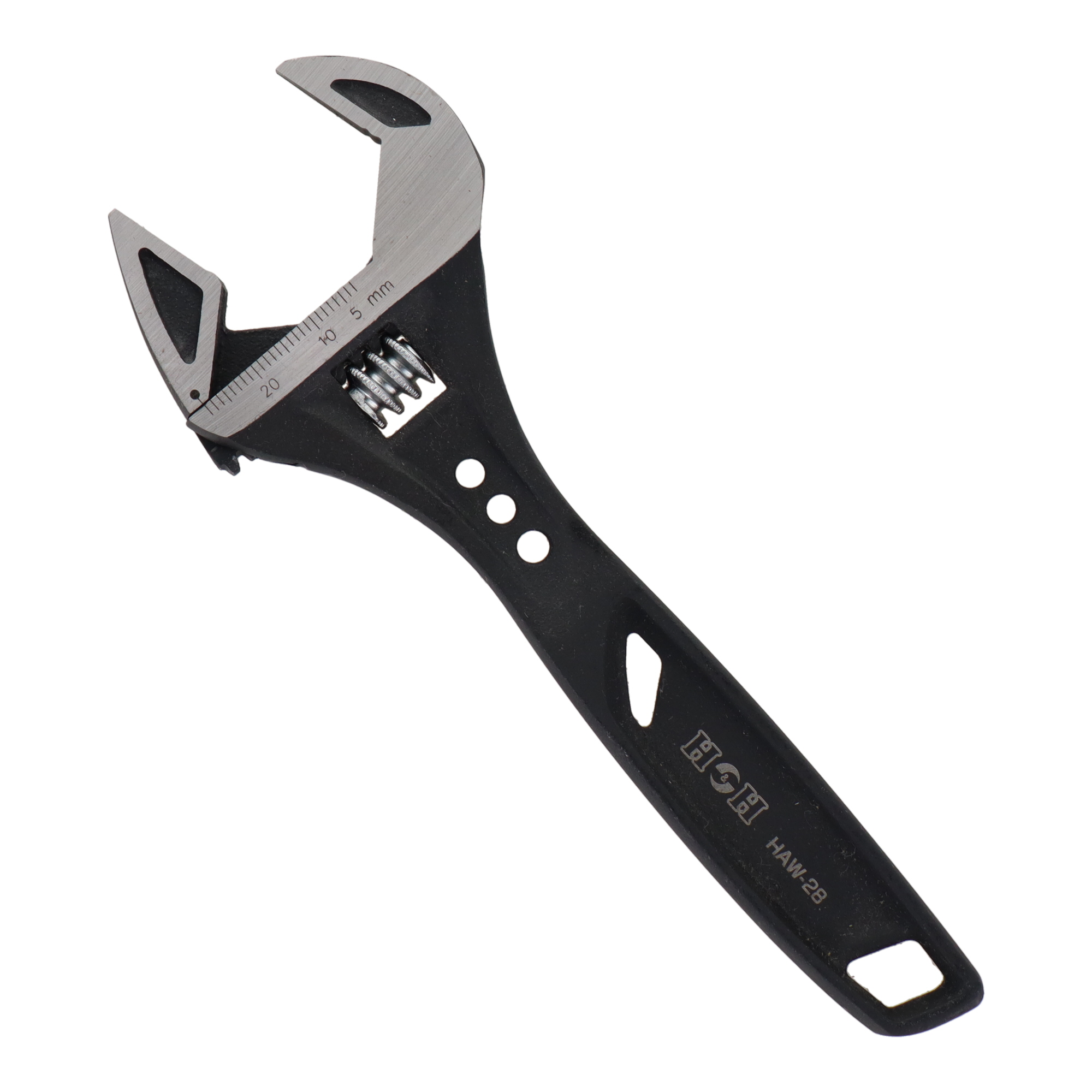 HAW-28 配管工具 モンキーレンチ ワイドモンキーレンチ 150mm｜株式