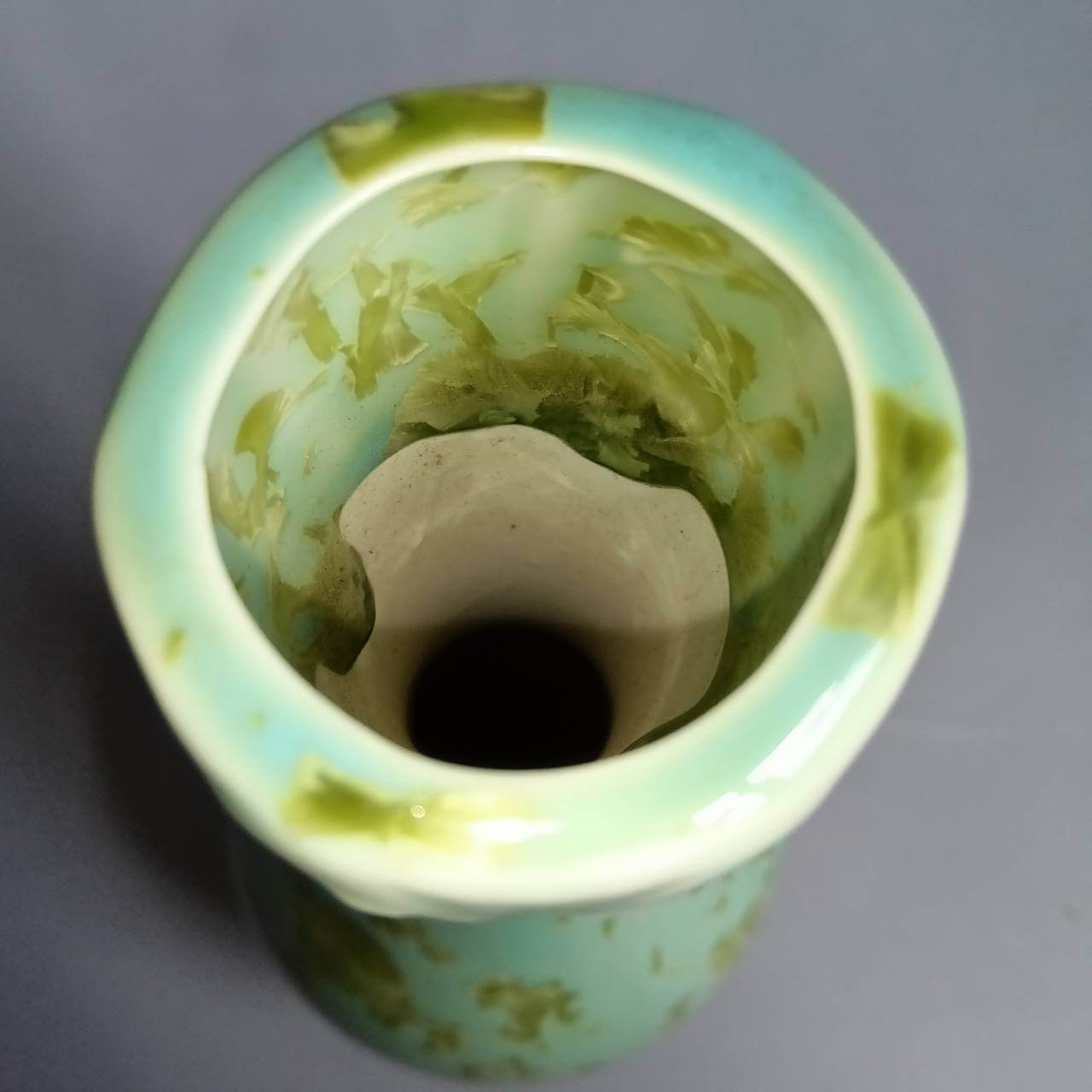 花瓶 中国緑釉壺 | 骨董品販売 さのむね工芸