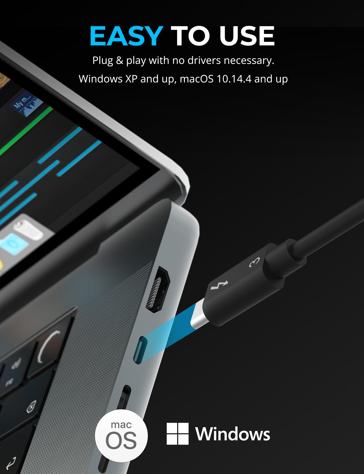 Thunderbolt 3 & USB 3 Type-C to CFexpress Type-B Card Reader - Sabrent