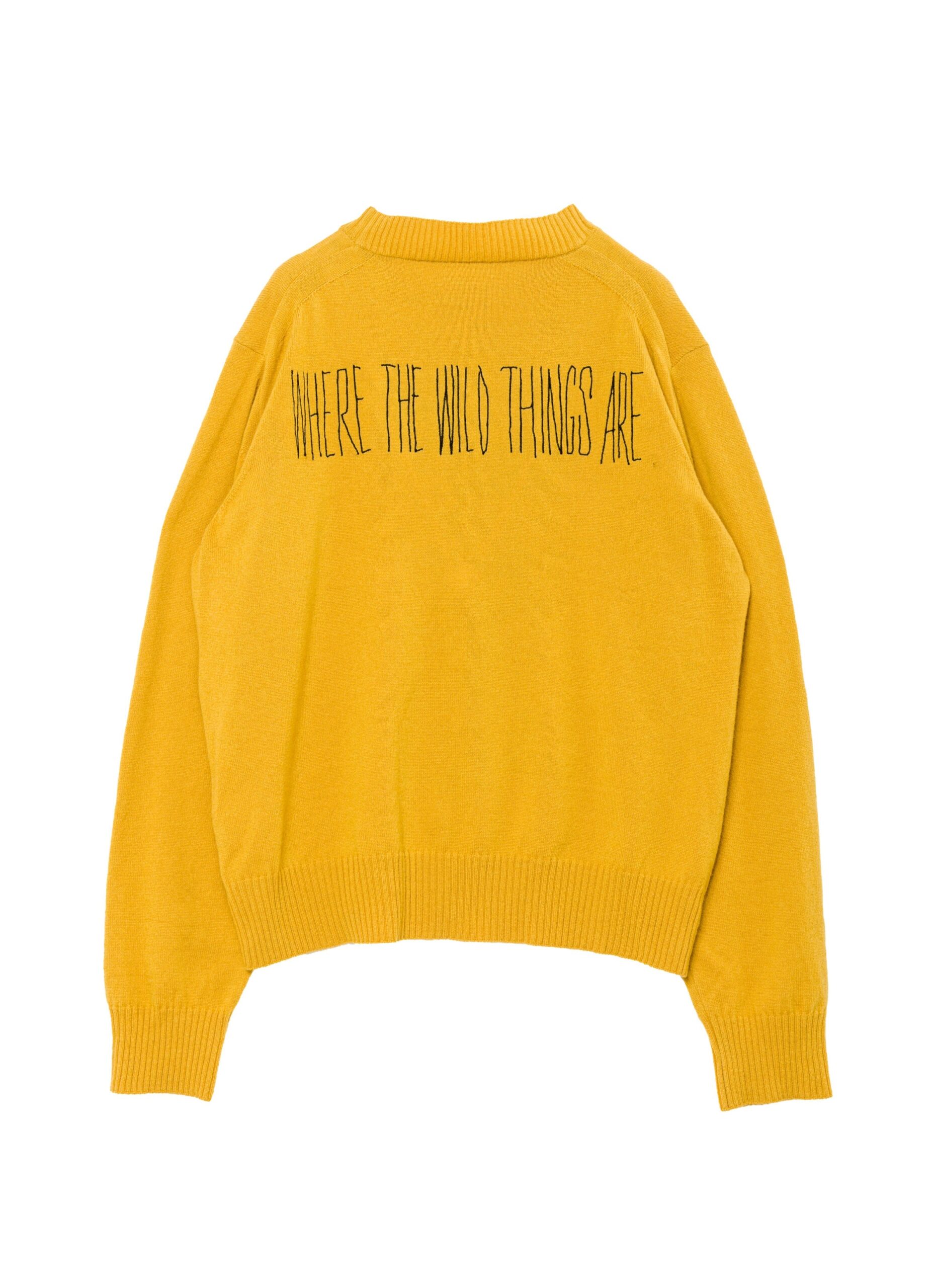 SACAI WHERE THE WILD THINGS ARE Wool Knit Pullover 25-01001S