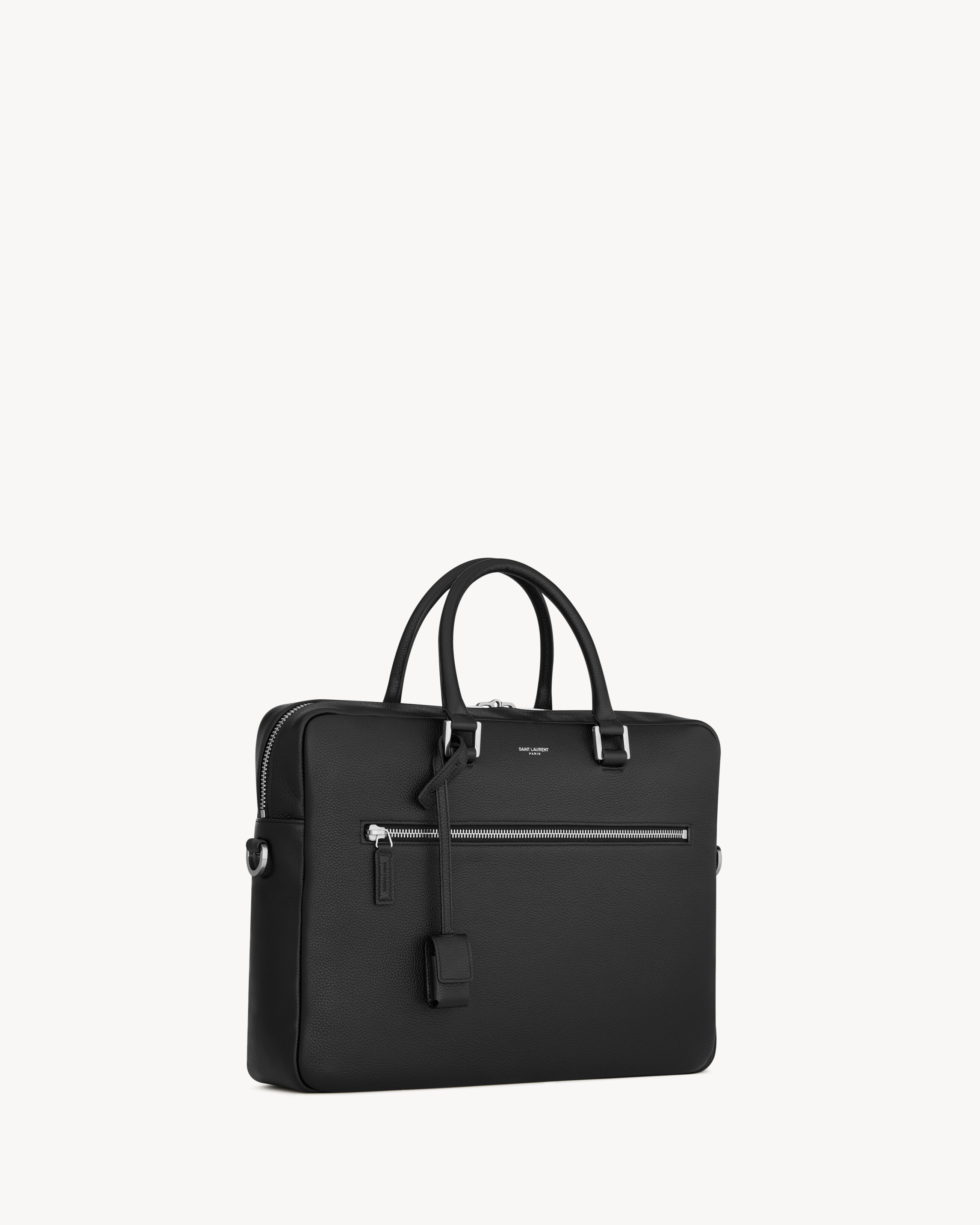 ブリーフケース”サック・ド・ジュール”（グレインレザー） ブラック