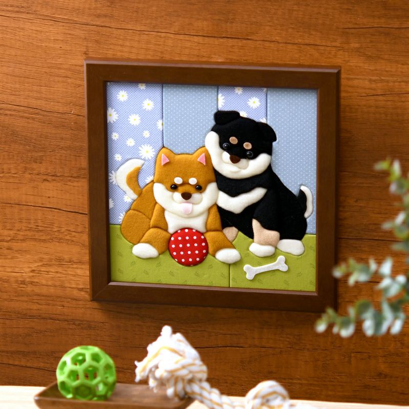 きめこみ・元気な柴犬｜株式会社さくらほりきり