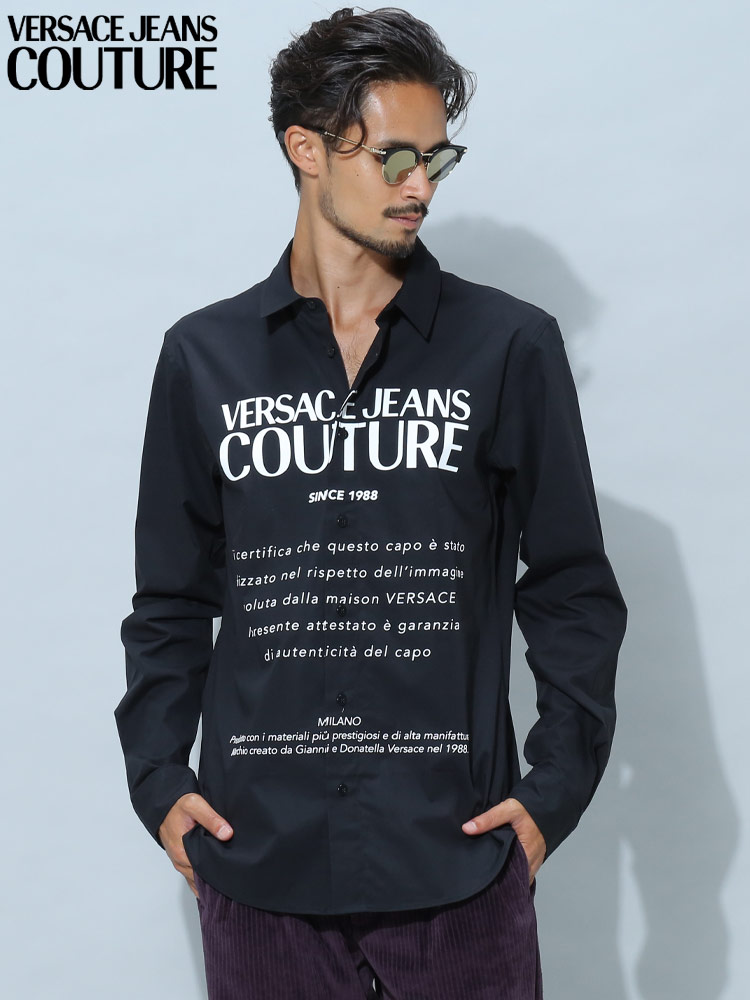 ヴェルサーチ ジーンズクチュール メンズ シャツ VERSACE JEANS