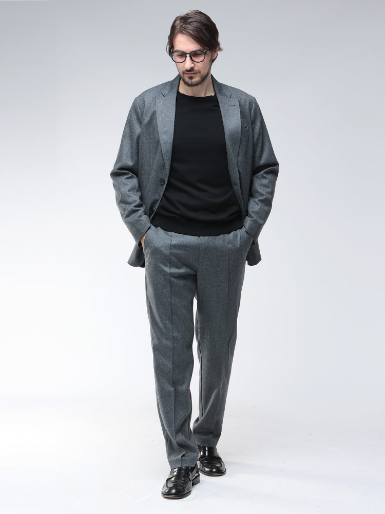 EMPORIO ARMANI (エンポリオアルマーニ) ストレッチウールツイル