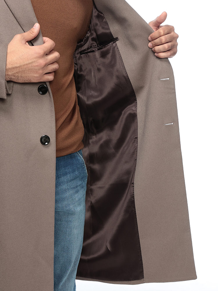 LARDINI (ラルディーニ) カシミヤ100％ シングル チェスターコート