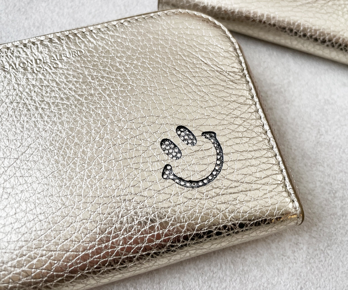 サロンドアルファード L字ファスナー ミニ財布 1819