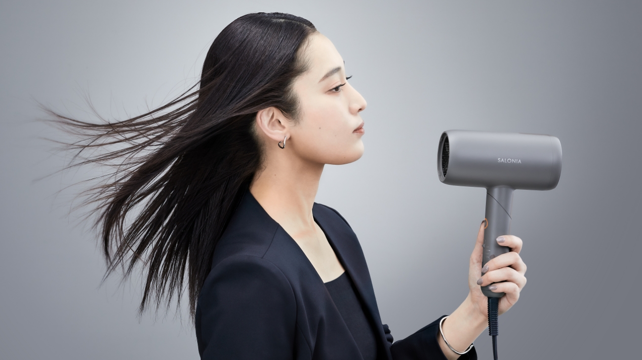 プレミアムライン第2弾。その風、​速乾シルク髪。「スムースシャイン