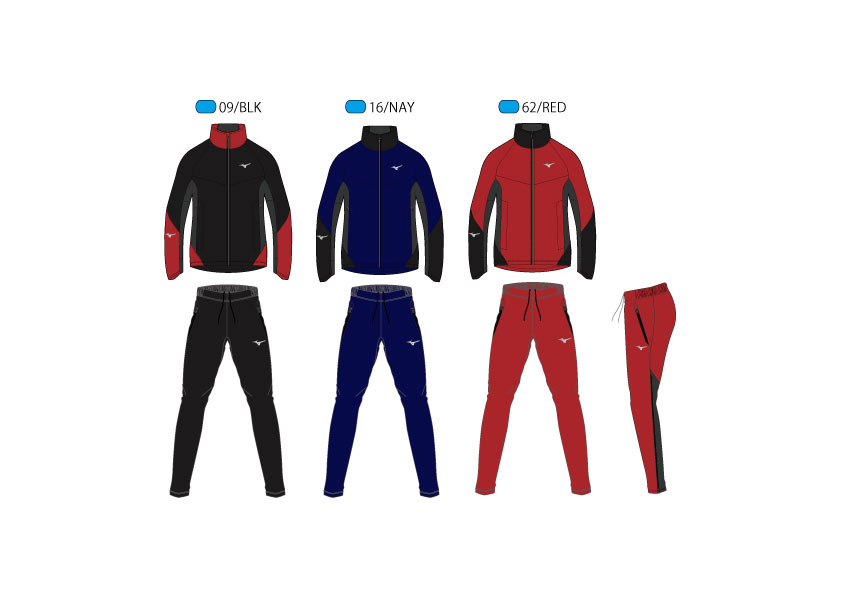 MIZUNO WINTER TRAINING JACKET/PANTS - サッポロスキッド