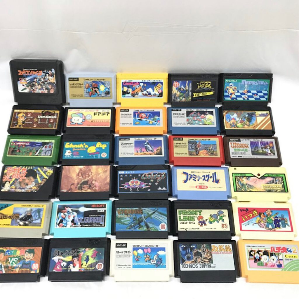 FC ファミリーコンピュータ ソフト（ゲームカセット）まとめの買取実績
