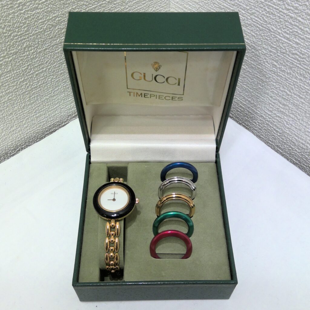 GUCCI チェンジベゼル 腕時計の買取実績 | 買取専門店さすがや