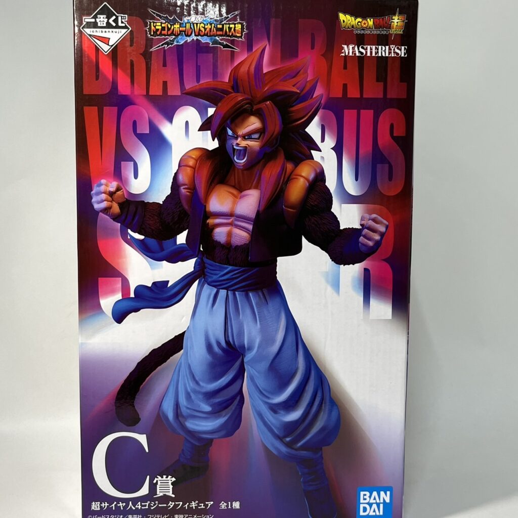 ドラゴンボール超 超サイヤ人4 ゴジータ フィギア 一番くじの買取実績