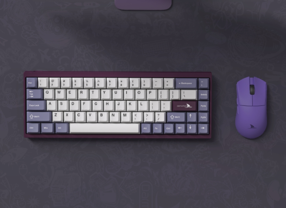 Darmoshark KT68 CNC Aluminium Hot Swappable Mechanical Keyboard