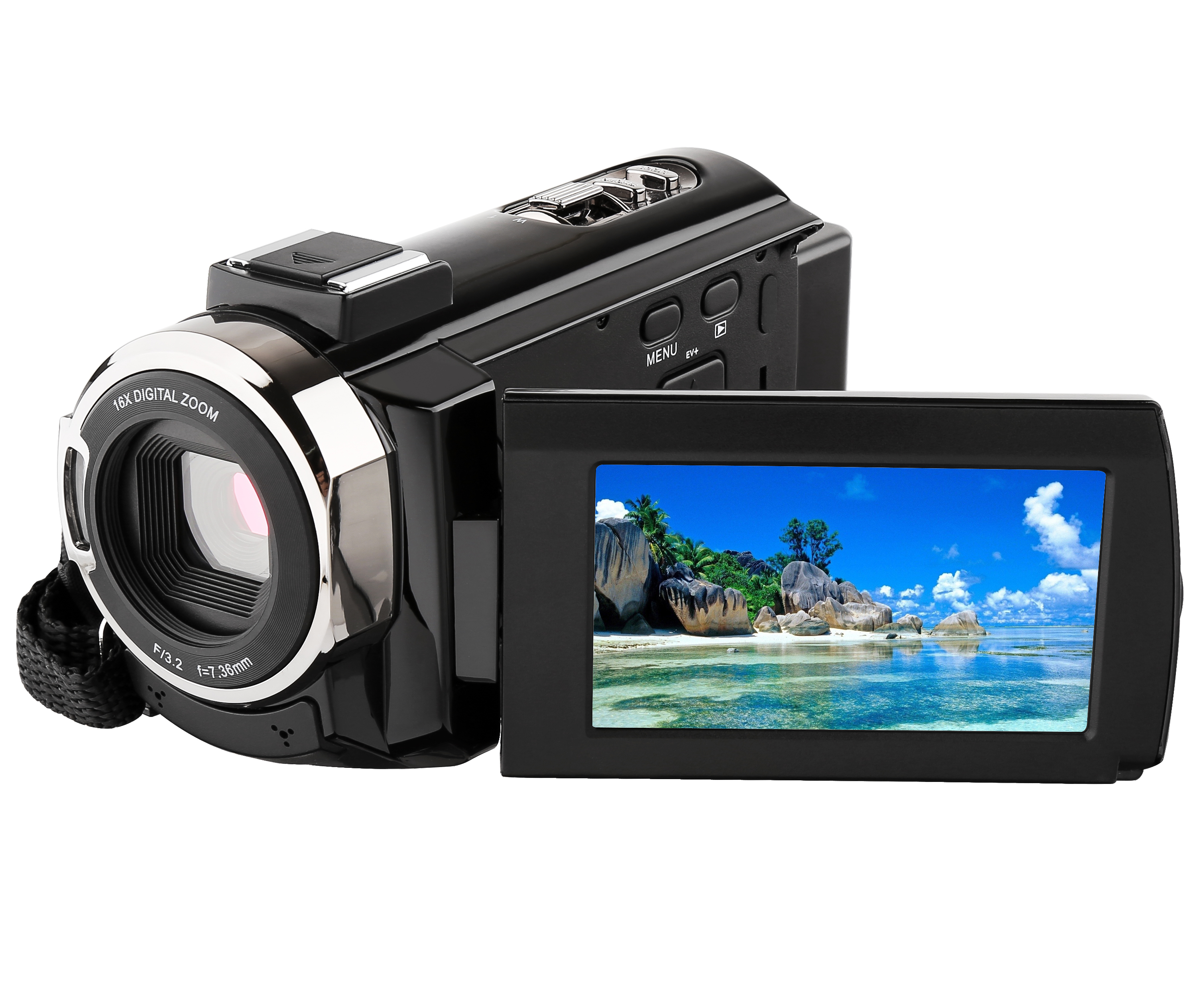 プロフェッショナル4Kビデオカメラ WiFi機能搭載 3.0インチタッチ