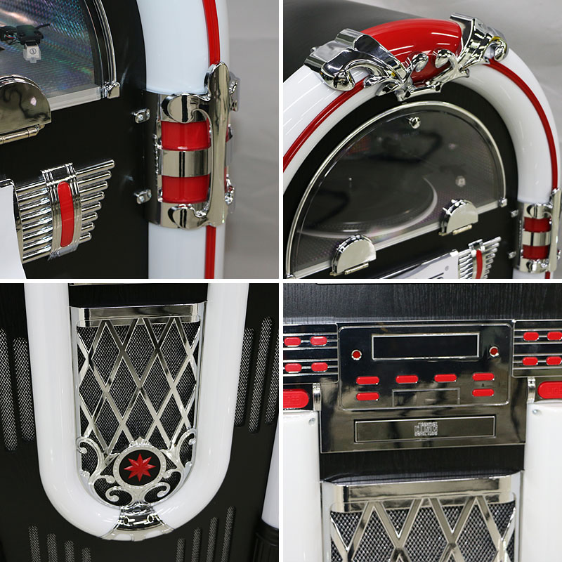 ミュージックボックスジュークボックスビニールレコードFMラジオCD