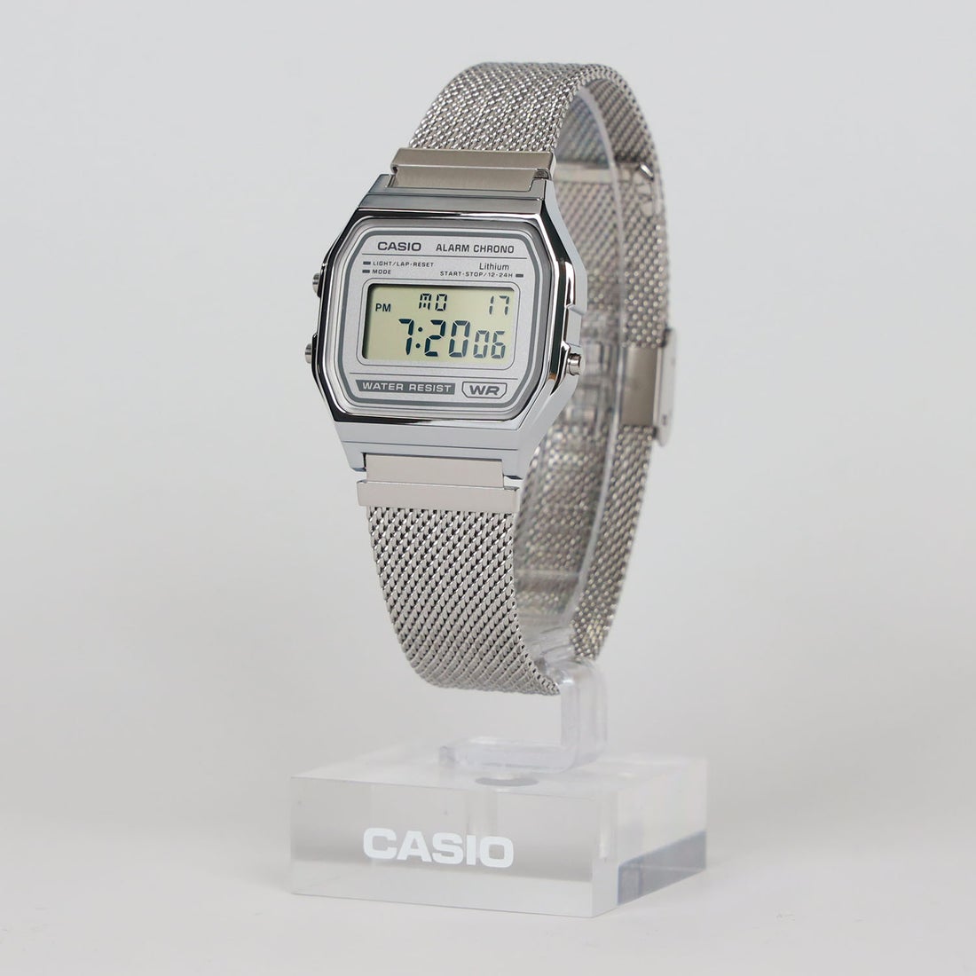 CASIO CLASSIC / A158WEM-7JF （ライトグレー） - ファッション通販 d