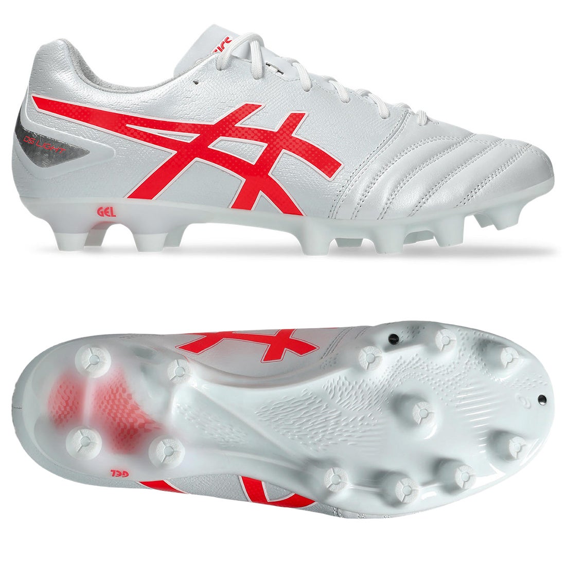 ASICS アシックス DS LIGHT ADVANCE(ホワイト/レッド) 1103A098 104