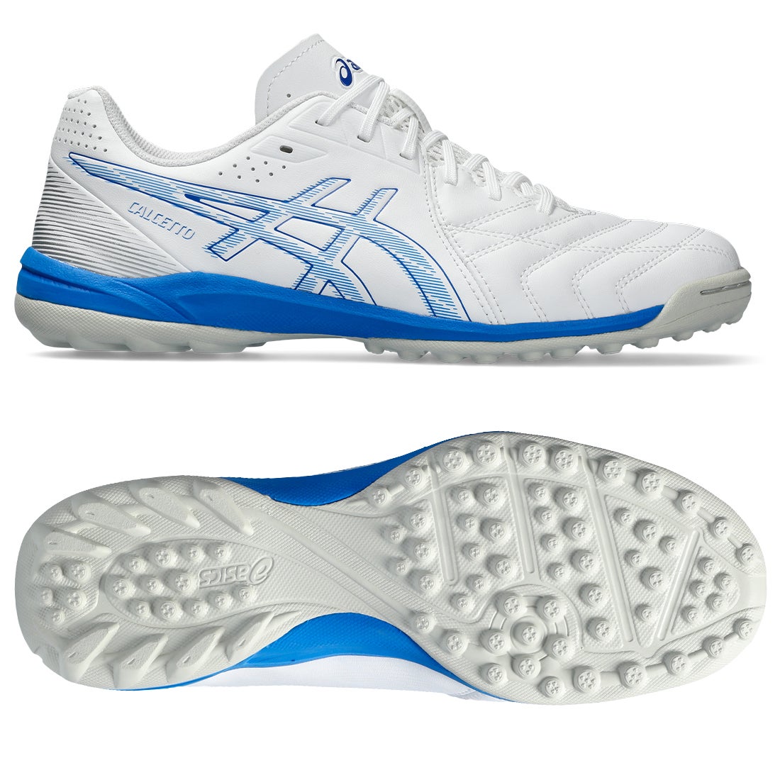 ASICS アシックス CALCETTO WD 9 TF(ホワイト×ブルー) 1113A038 101