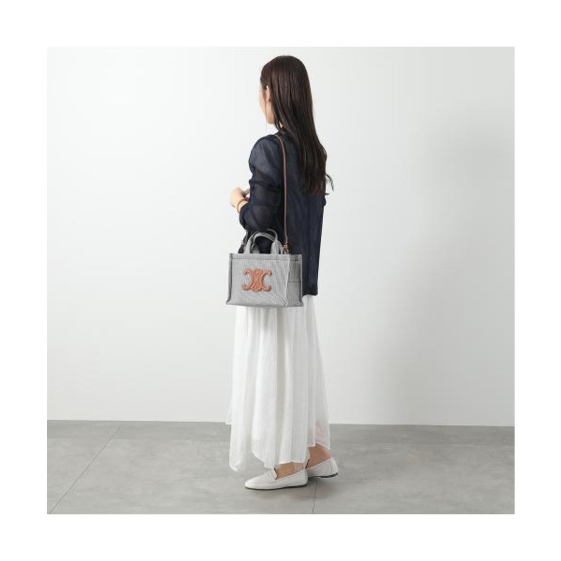 セリーヌ CELINE CELINE ショルダーバッグ Small Cabas カバ 199162FU5