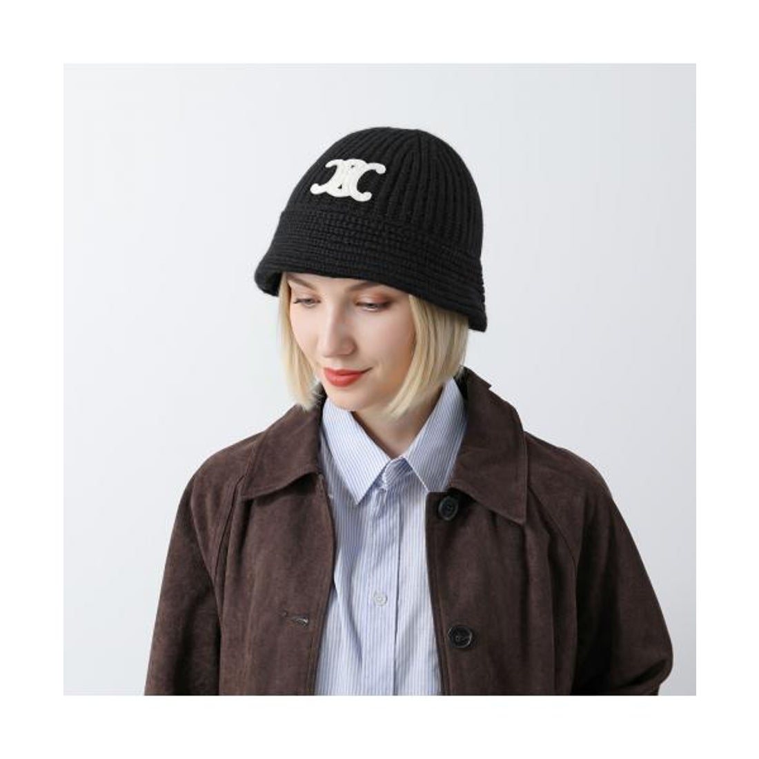 セリーヌ CELINE CELINE バケットハット 2A80T384D トリオンフ （38NO