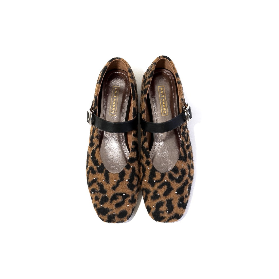 ダニエラアンドジェマ Daniella & GEMMA ストラップ付きバレエフラット