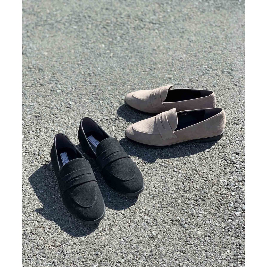 ディアナドット Dhyana. 金子綾×Dhyana. スエードペニーローファー