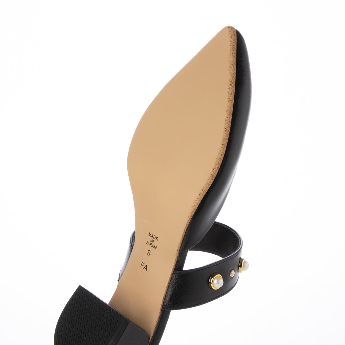 ダイアナ DIANA トゥクローズミュール （黒カーフ） -ファッション通販