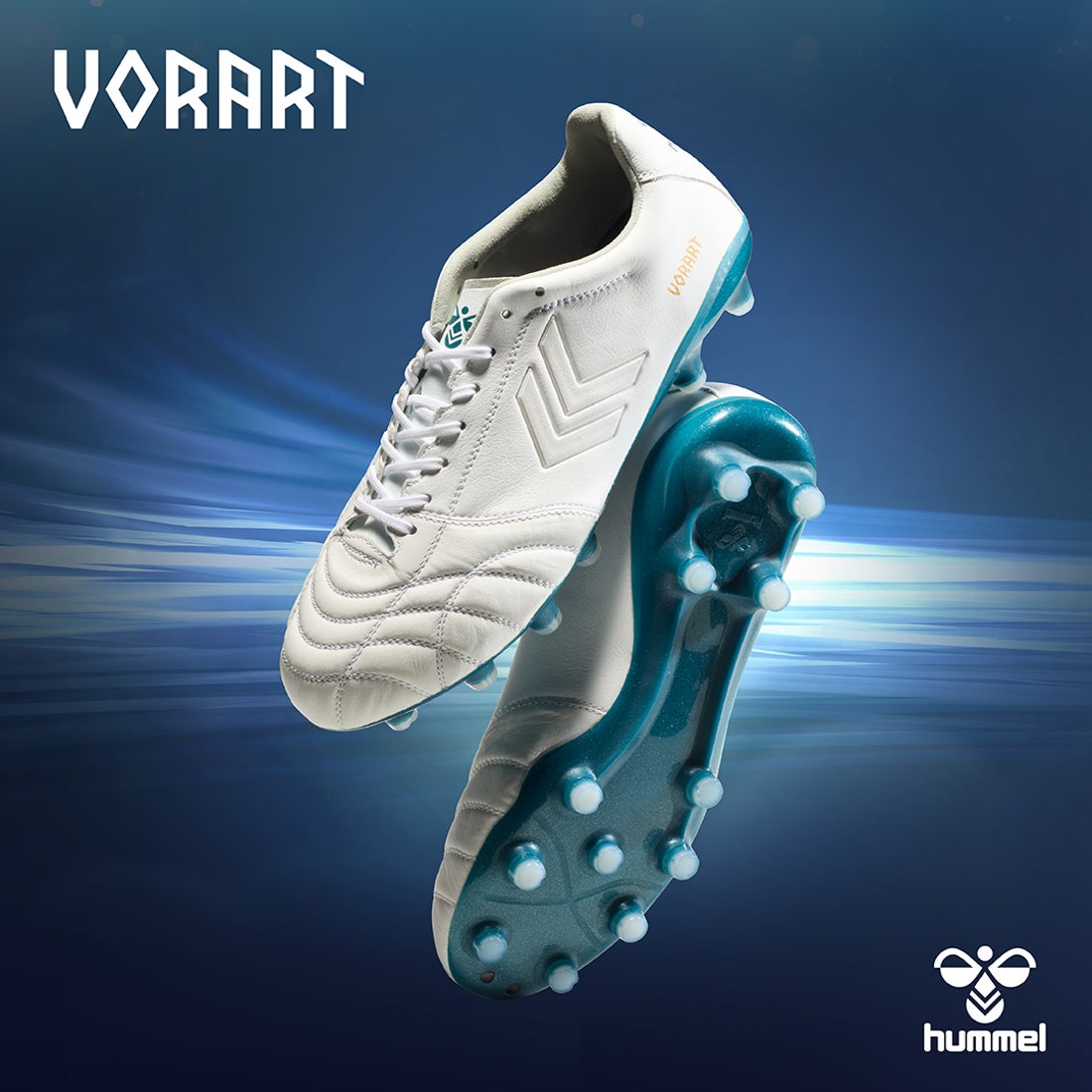 hummel ヒュンメル ヴォラート3 PRO SUPERWIDE(ホワイト×グリーン