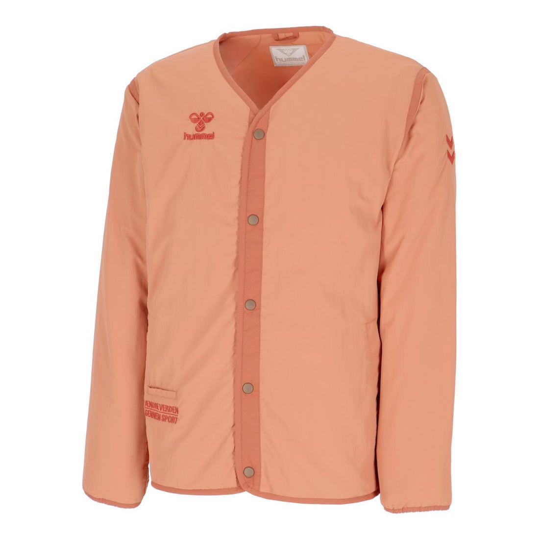 ヒュンメル hummel PLAY インサレーションカーディガン(サンドレッド
