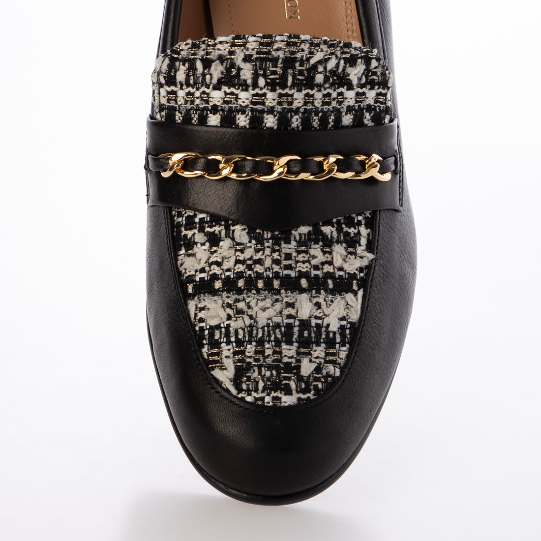 ジェイアンドエムデヴィッドソン J&M DAVIDSON チェーンモチーフヒール