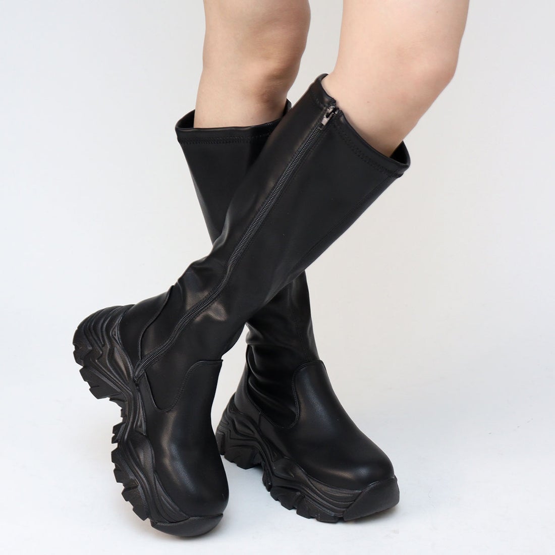 ラブハンター LoveHunter スニーカー ロングブーツ / 2239 （ブラック