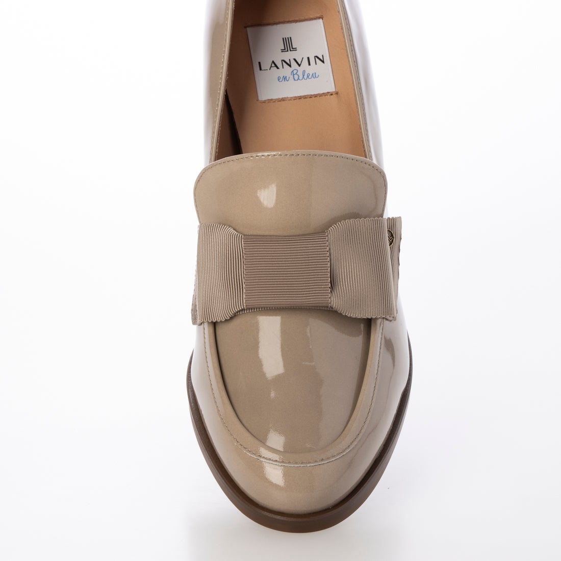 ランバン オン ブルー LANVIN en Bleu 【大きいサイズ】リボンモチーフ